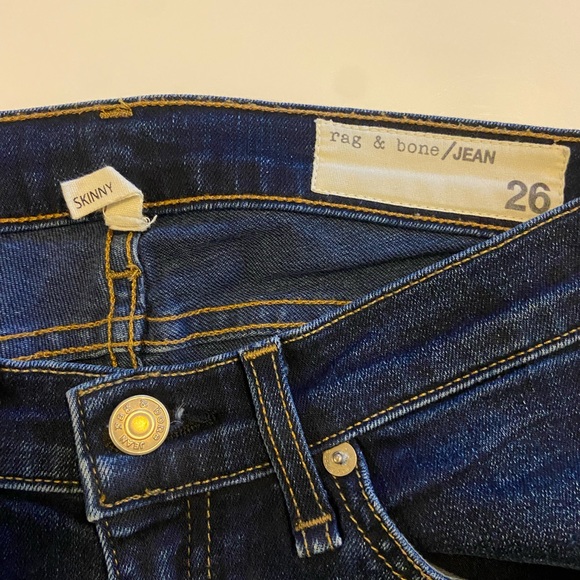 Rag & Bone Skinny Woodford Jeans 26 - Picture 3 of 4